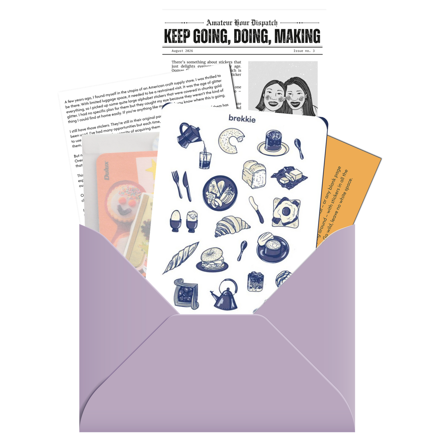 'Little Bits' Snail Mail Club | Inspiration for your inner creative.