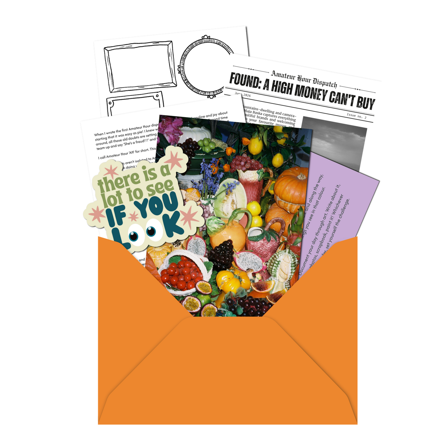 'Little Bits' Snail Mail Club | Inspiration for your inner creative.
